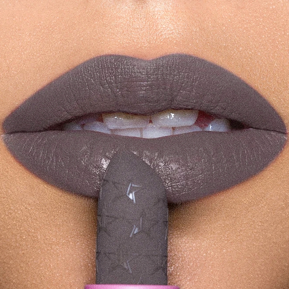 NWT Jeffree Star Grave Digger Grey Matte Velvet Trap Lipstick Full Size